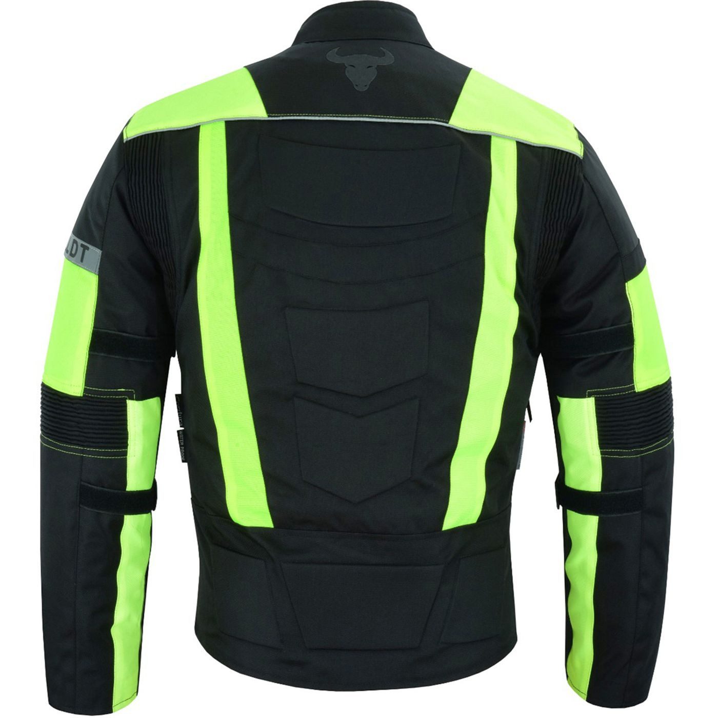 BULLDT Motorradjacke GW322J Grün BULLDT Motorradjacke Kurz mit Protektoren 70cm
