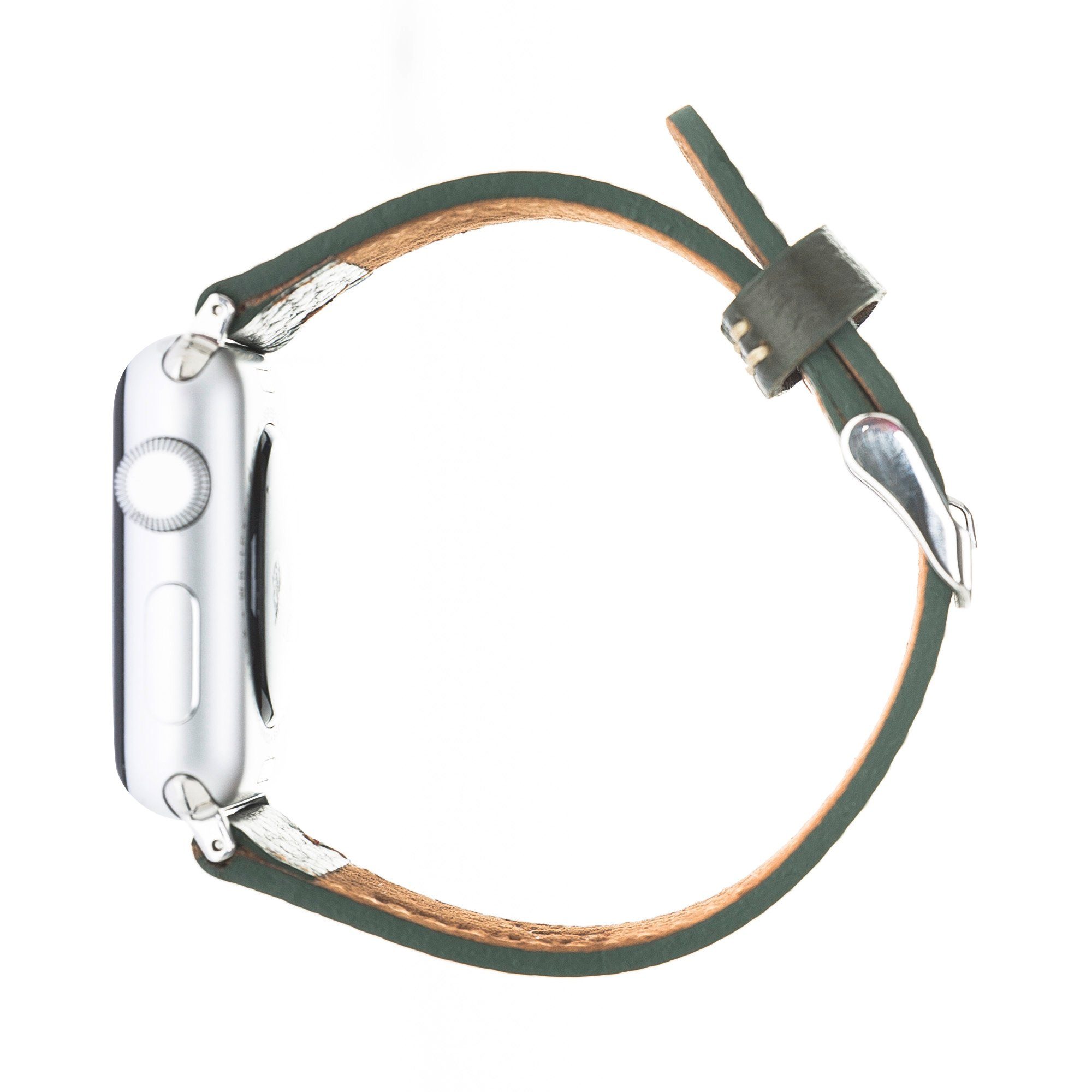 Renna Leather Smartwatch-Armband Apple Watch Band für Series 10 / Ultra/9/SE/8-1 Echtleder Armband