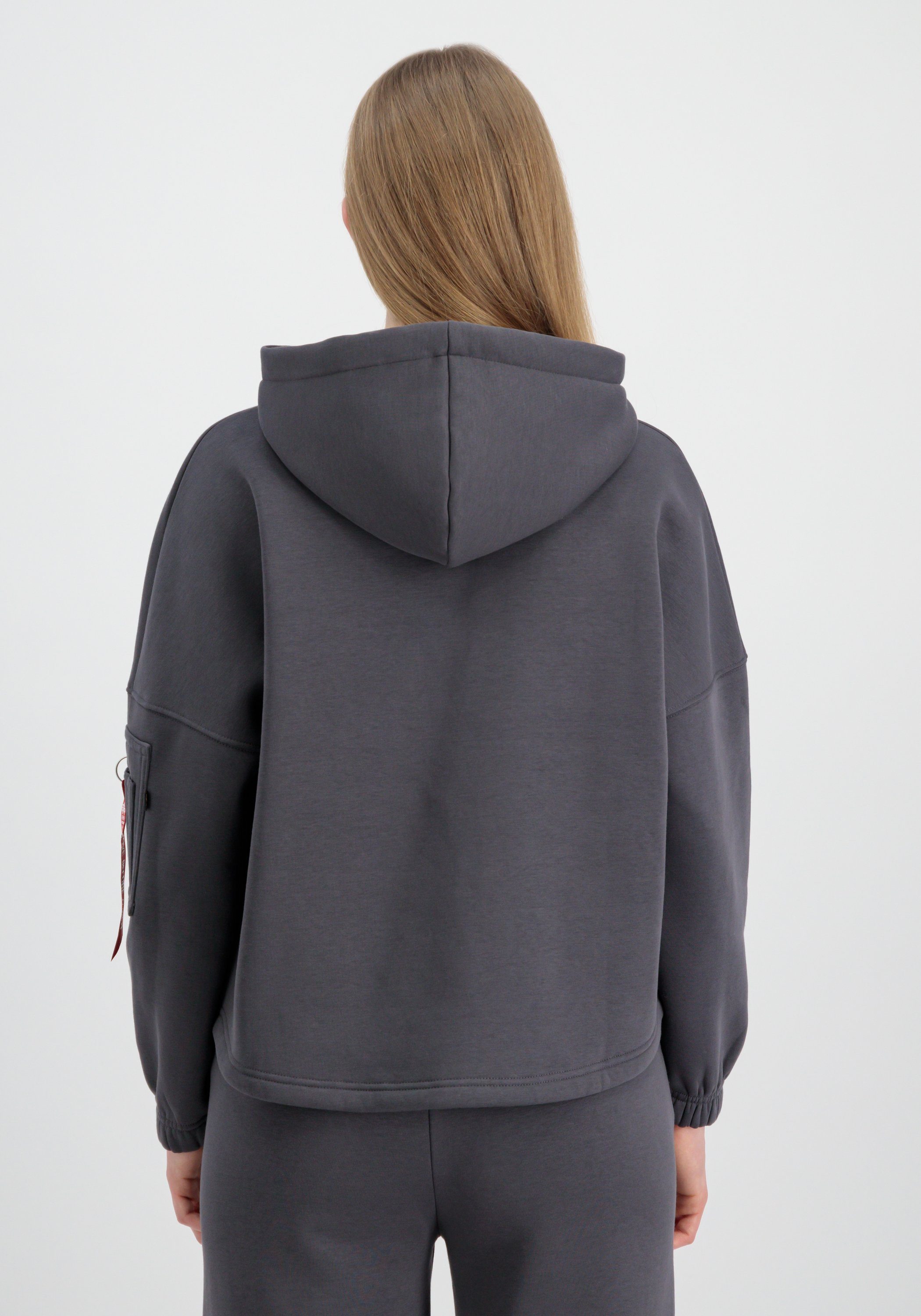 Alpha Industries Hoodie X-Fit Label OS Hoodie Wmn
