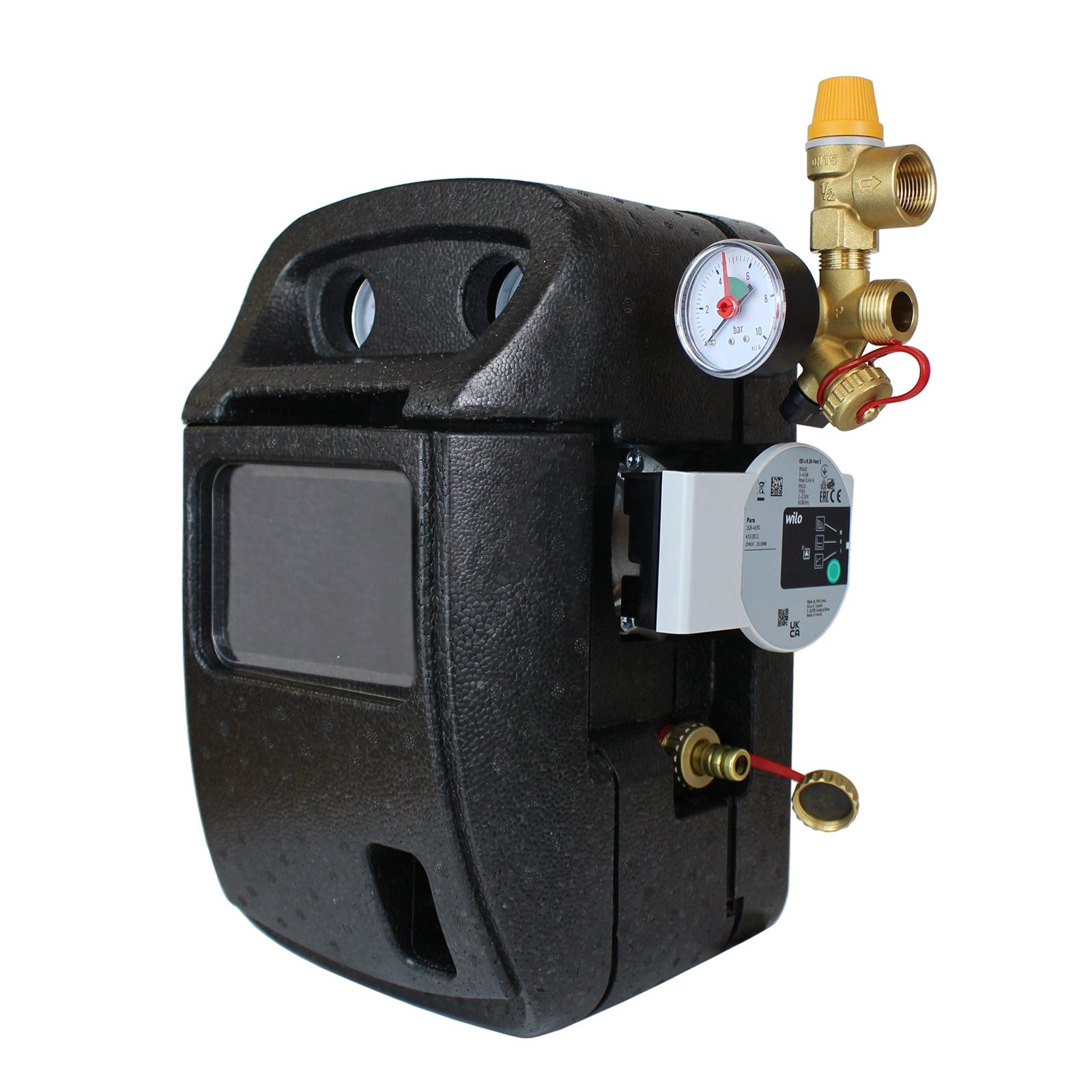 Environ Fußbodenheizung Tsol Zweistrang Solarstation 2–12 l/min – Wilo Para 15/6 – Solarregler
