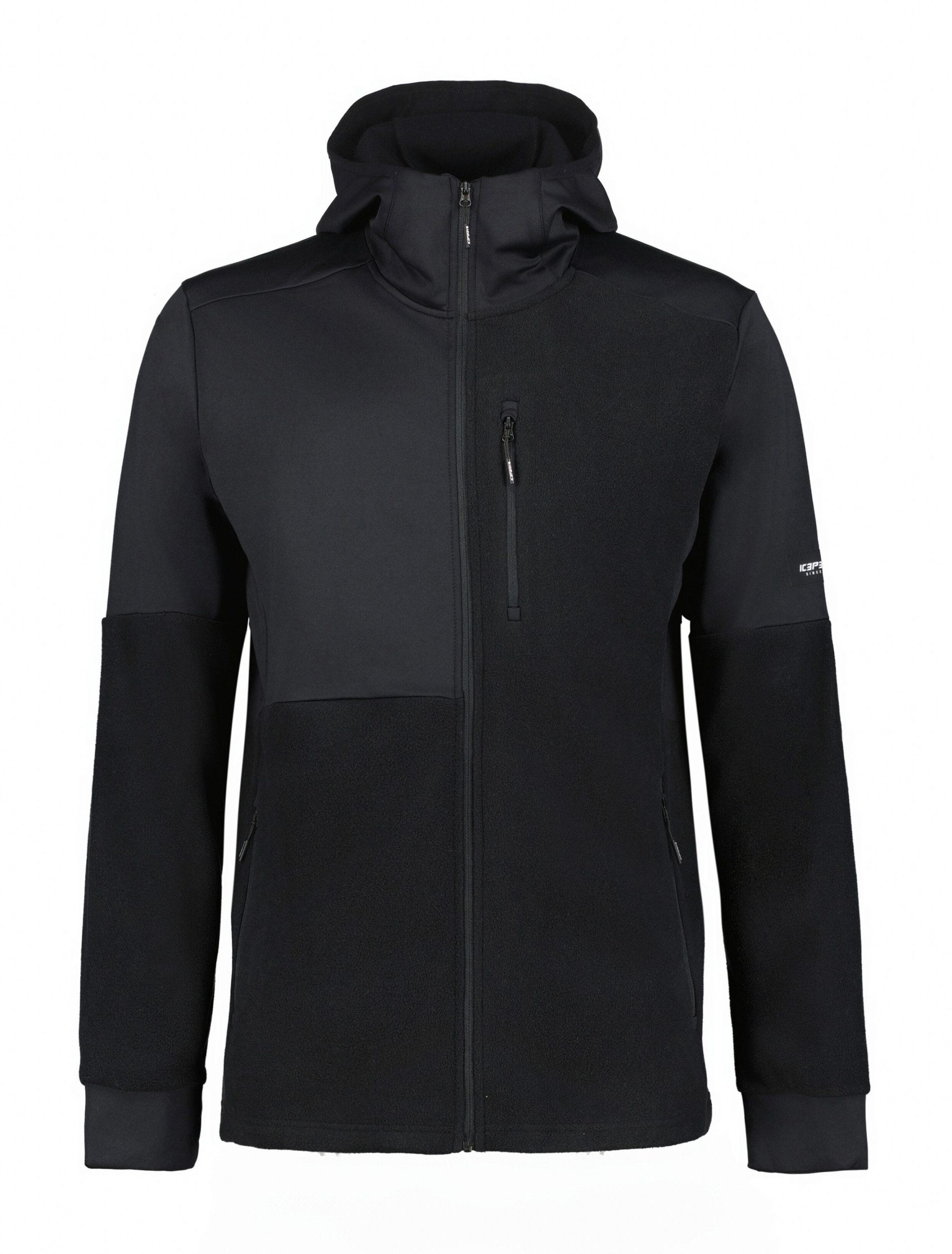 Funktionsjacke ICEPEAK CLAIRTON SCHWARZ