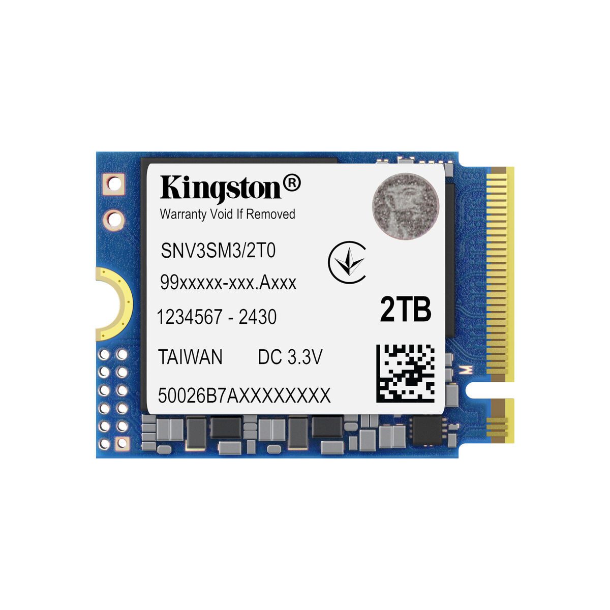 Kingston Festplatte Kingston NV3 2 TB SSD interne Gaming-SSD
