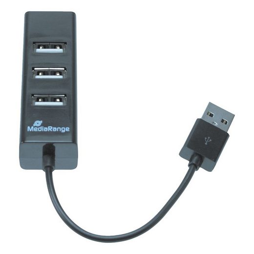 Mediarange »MRCS502« USB-Adapter, USB-2.0 Hub 1:4