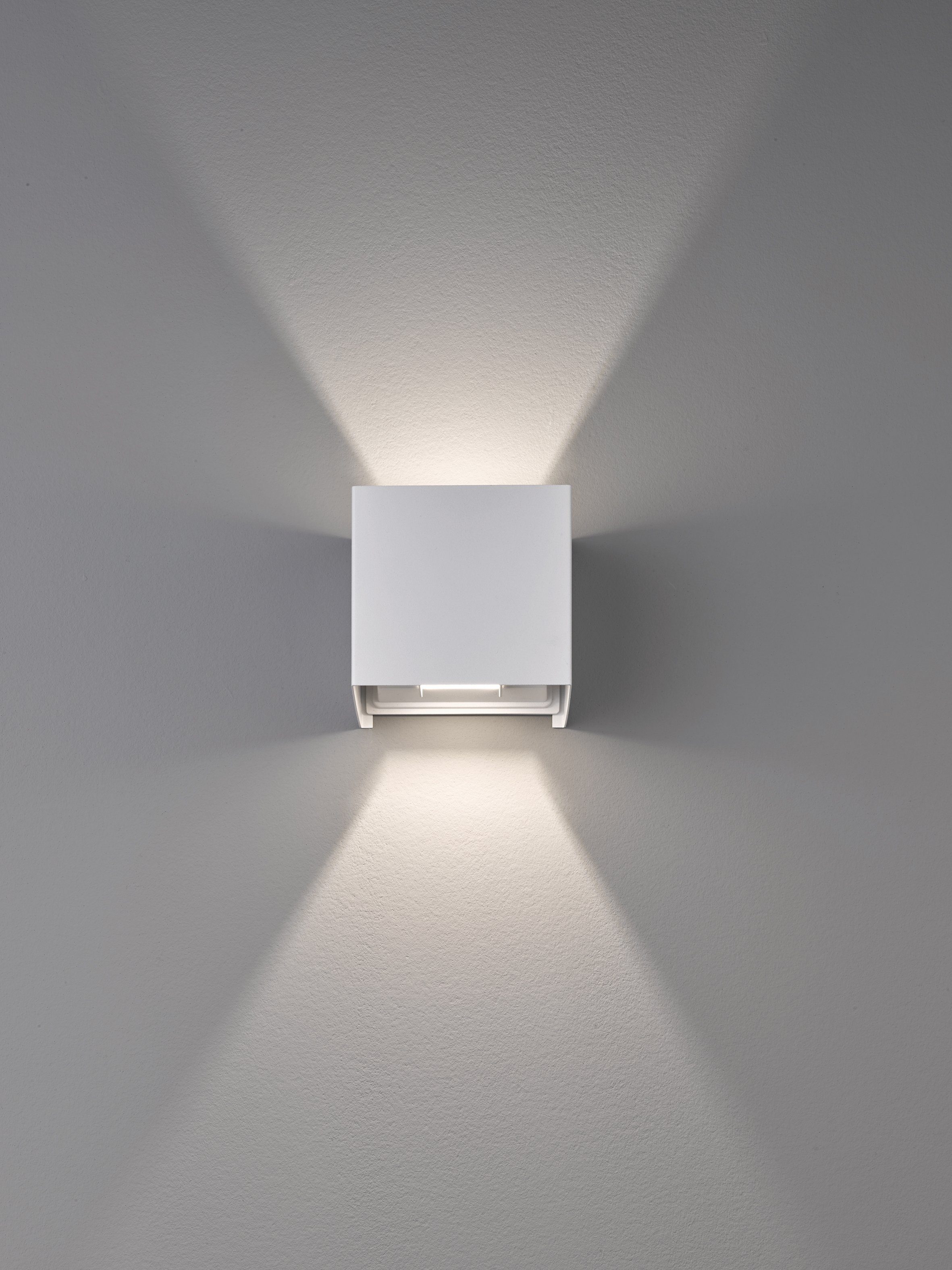 fest LED HONSEL & Warmweiß Wall, LED integriert, Ein-/Ausschalter, FISCHER Wandleuchte