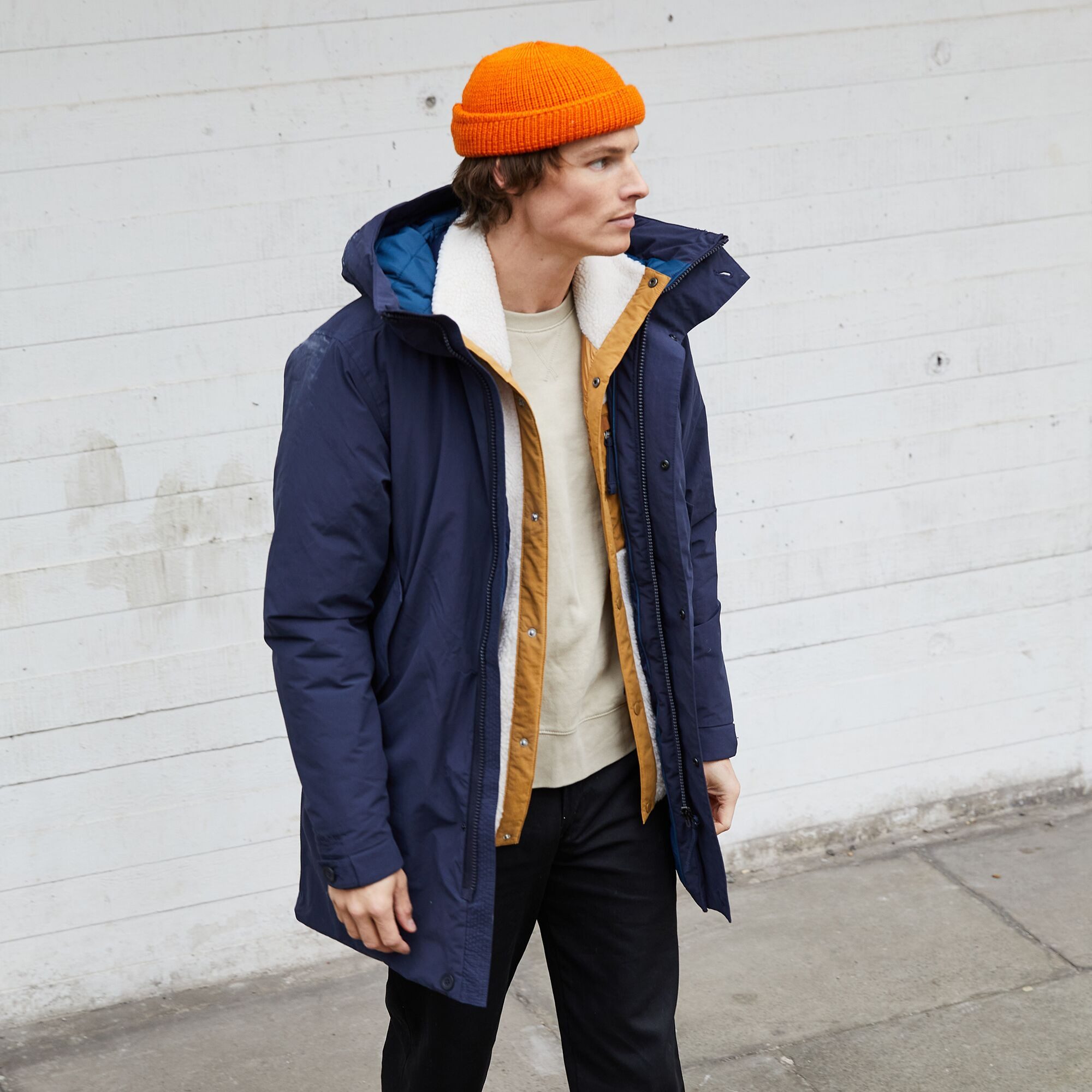 Craghoppers Hardshelljacke Craghoppers - Dunrobin - Herren warme Winterjacke, Parka, navy