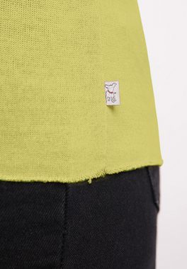 Frieda & Freddies NY Strickpullover Knit- Shirt mit dezenten Farbdetails