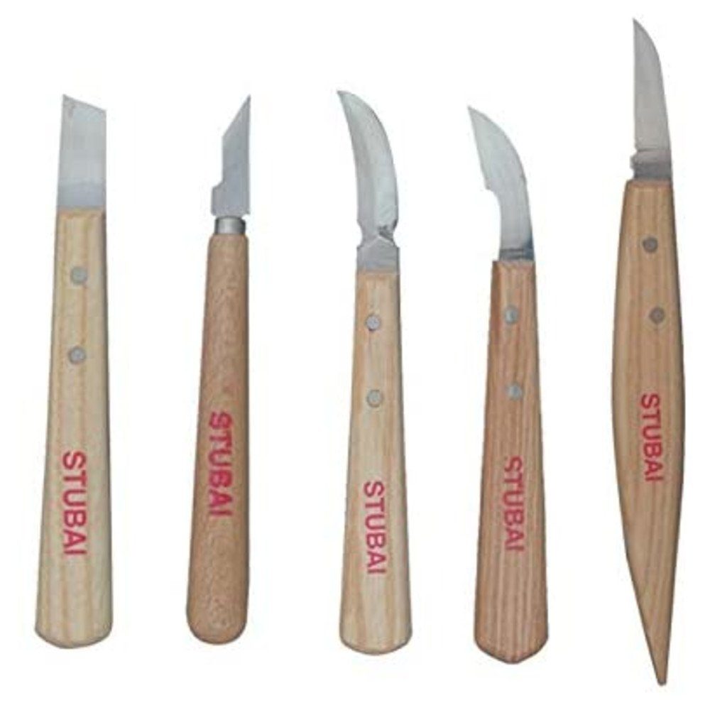 Stubai Hobelmesser Kerbschnitzmesser-Satz, 5-tlg. günstig online kaufen