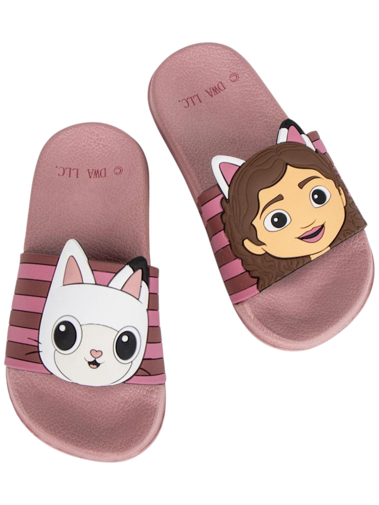 Cerdá Gabby´s Dollhouse Badeschuh (2-tlg) Mädchen Schlappen mot 3D - Motiven Größe 24 - 31