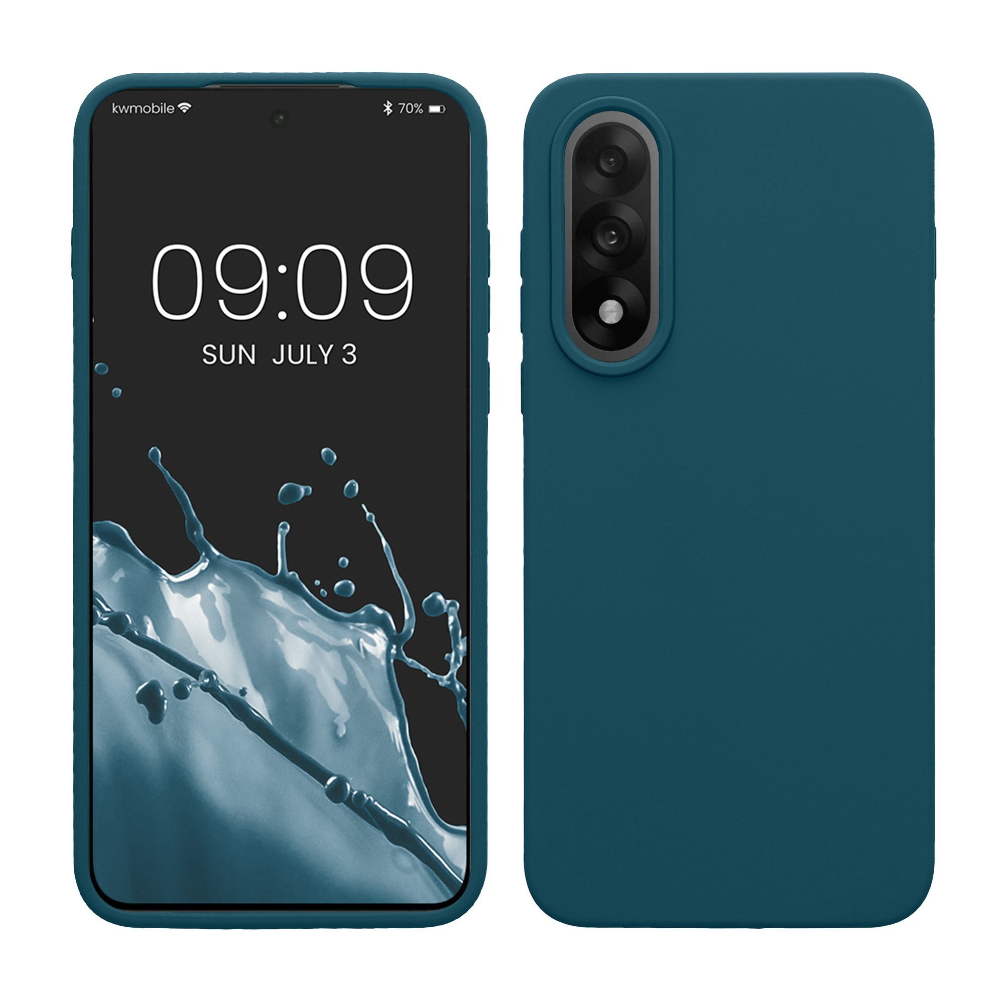 kwmobile Smartphone-Hülle Handyhülle für OnePlus Nord 5 Hülle, Weiches Handy Silikon Case - Schutzhülle Cover