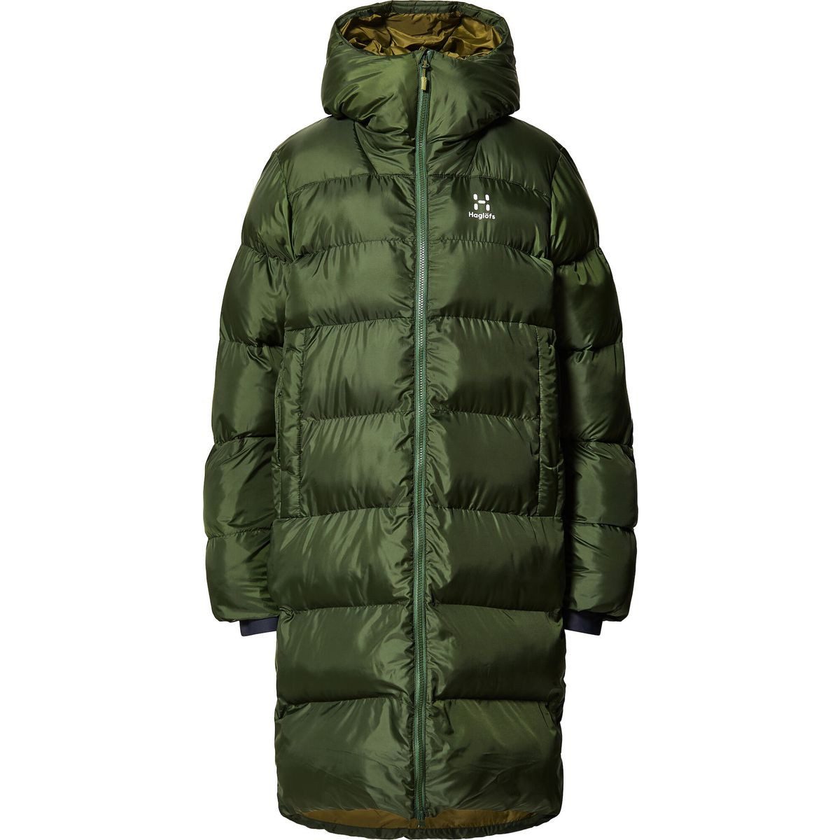 Haglöfs Outdoorjacke Long Mimic Parka Women Luxuriöser Damen-Parka mit innovativer Mimic GOLD Füllung für