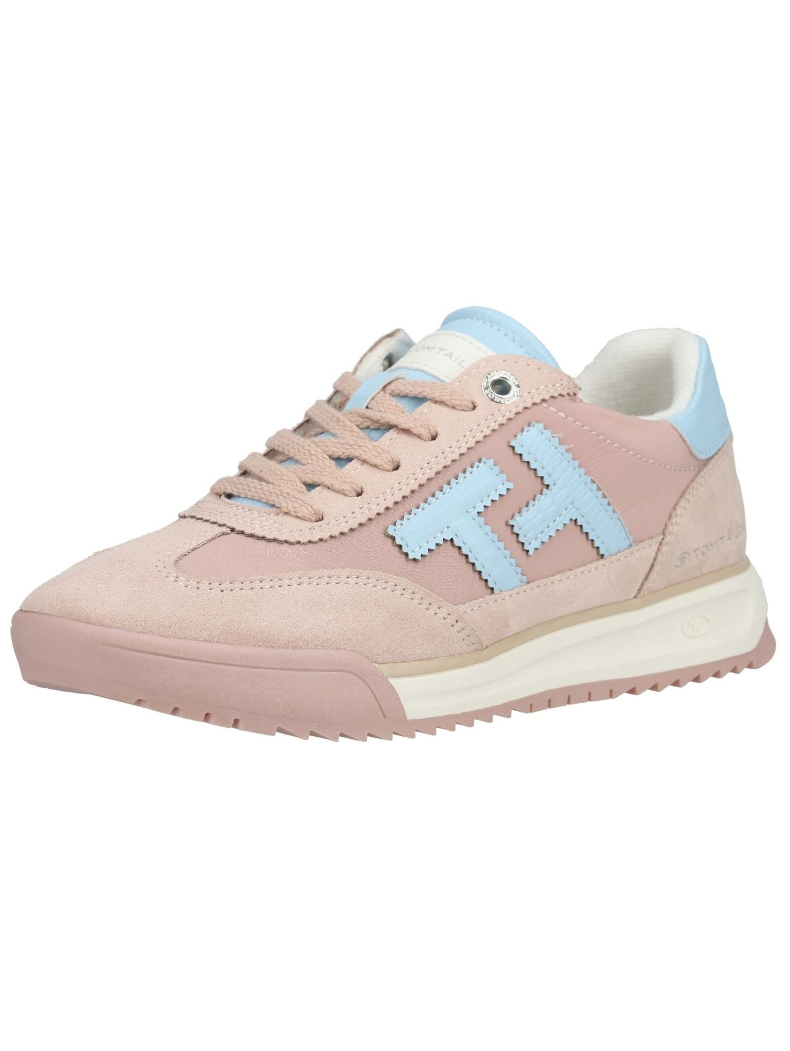 TOM TAILOR Sneaker Lederimitat/Textil . Sneaker (1-tlg)