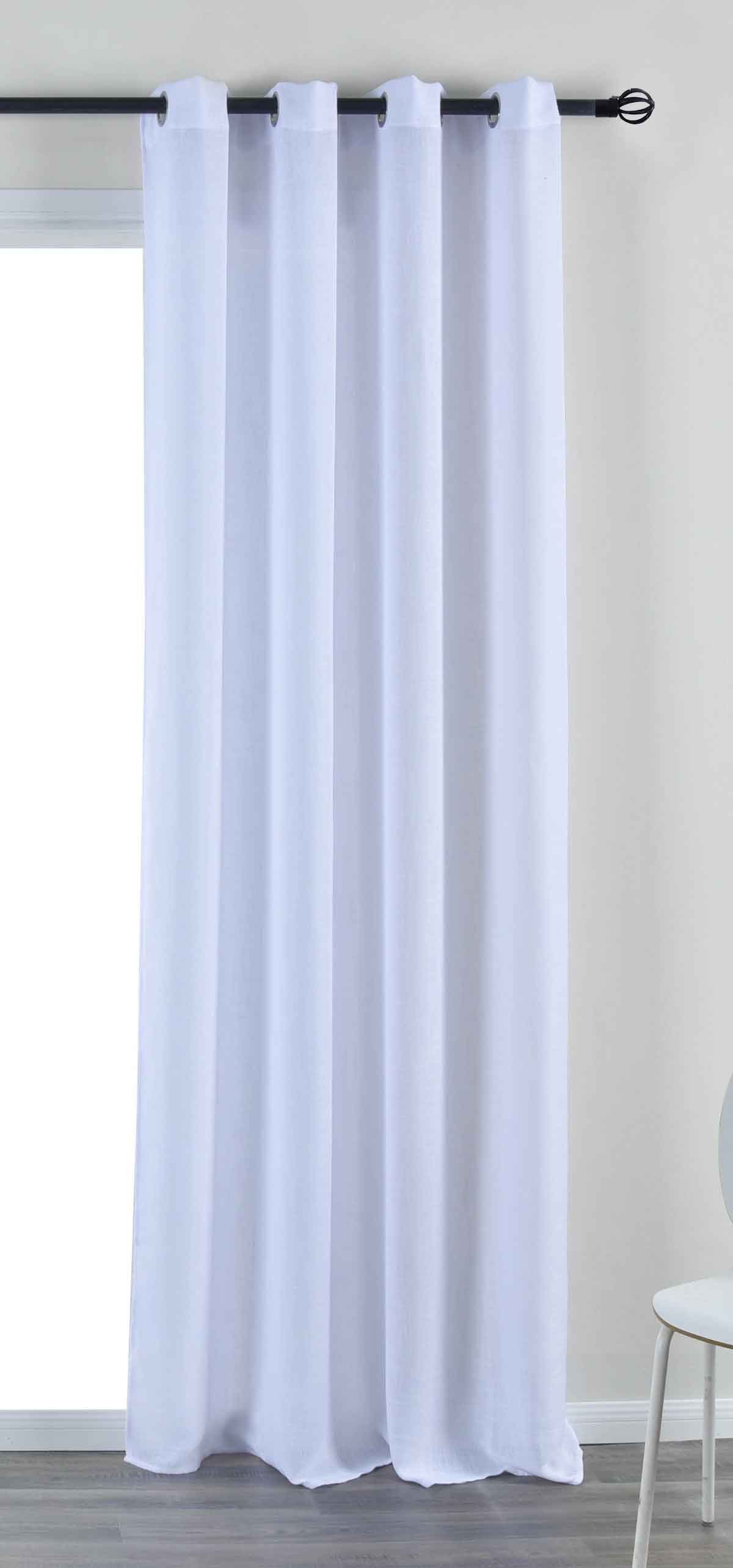 Gardinenbox Verdunkelungsvorhang (2 St), Ösen, verdunkelnd, günstig online kaufen