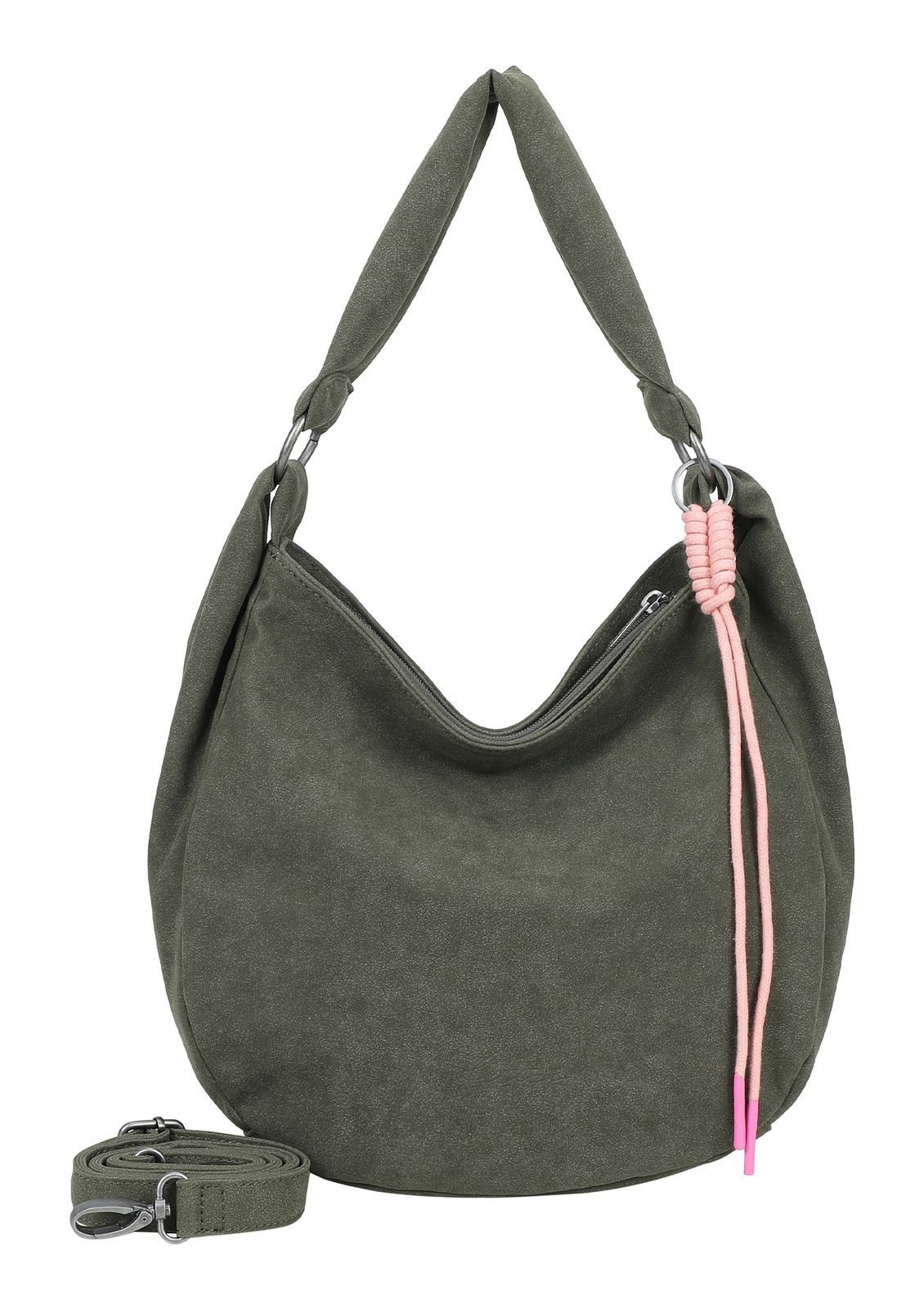 Fritzi aus Preußen Schultertasche Suede Jacky Hobo Bag