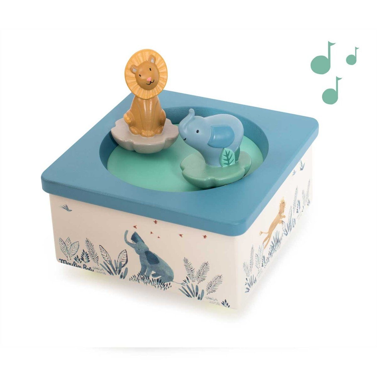 Moulin Roty Spieluhr Spieluhr Sous mon baobab 12x12x7cm Musikuhr The Anniversary Waltz