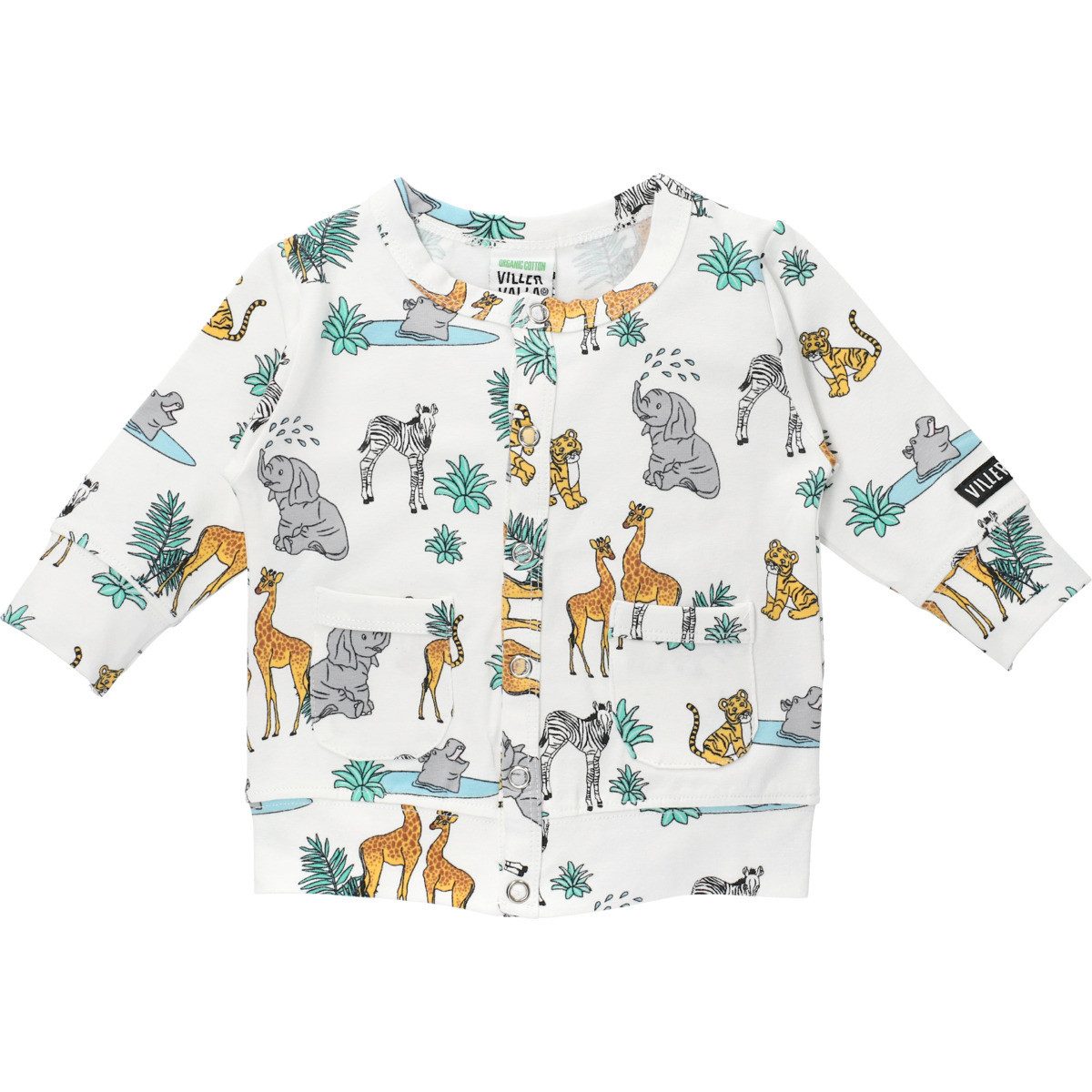 Villervalla Blouson Safari Unisex Kinder Bomberjacke, Sweatjacke, Übergangsjacke, Collegejacke, Freizeitjacke