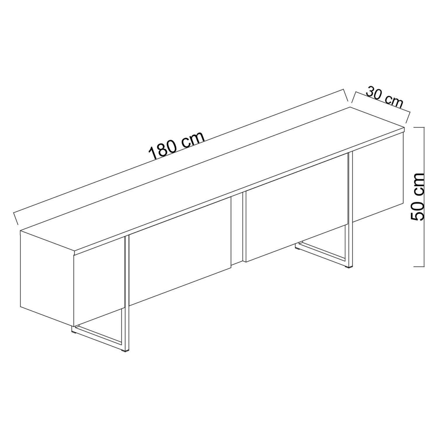 BLY1103 Skye TV-Schrank Decor