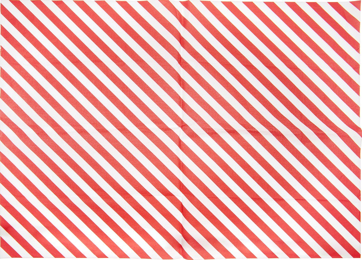 Rico Design Seidenpapier Seidenpapier Streifen, Rot/Weiß 50 cm x 70 cm 5 Bögen