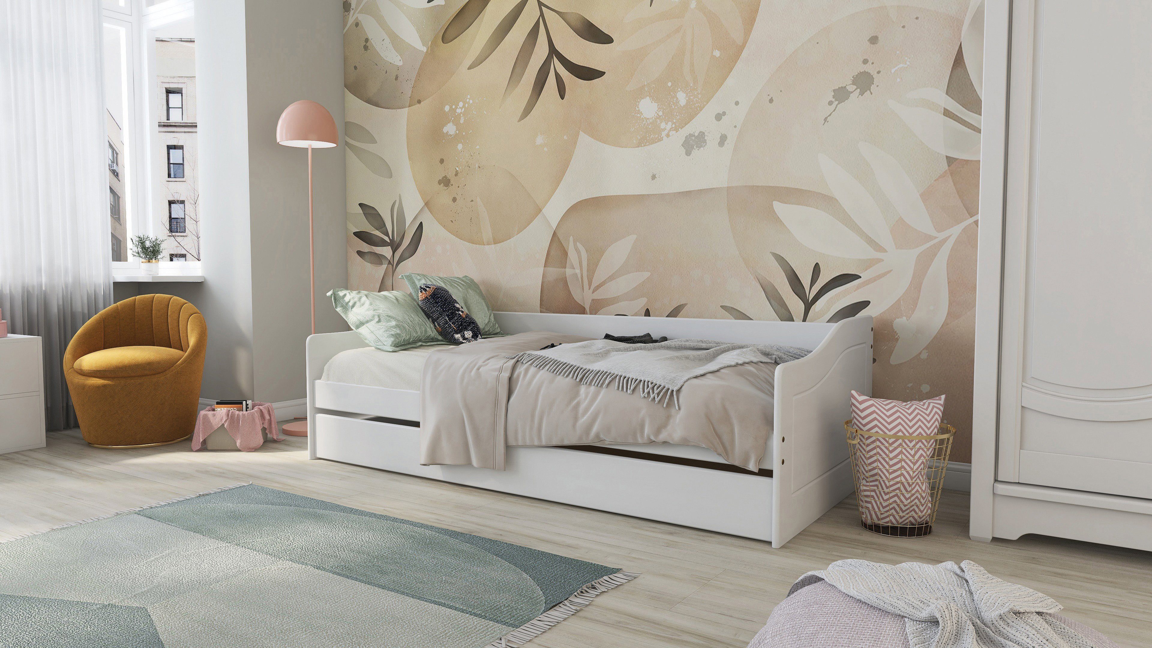 Inter Link Funktionsbett Leonie Modell'23 90x190, Kinderbett 2x 90x190, Mas günstig online kaufen