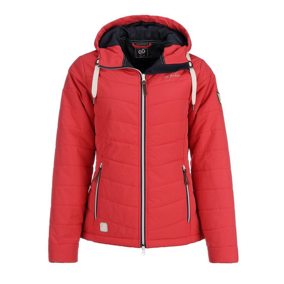 Dry Fashion Steppjacke Damen Jacke Maasholm gefüttert atmungsaktiv, wind- &  wasserabweisend