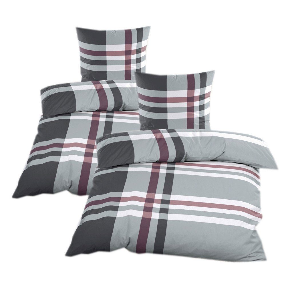 Casa Colori Bettwäsche Seersucker 135x200 mit günstig online kaufen