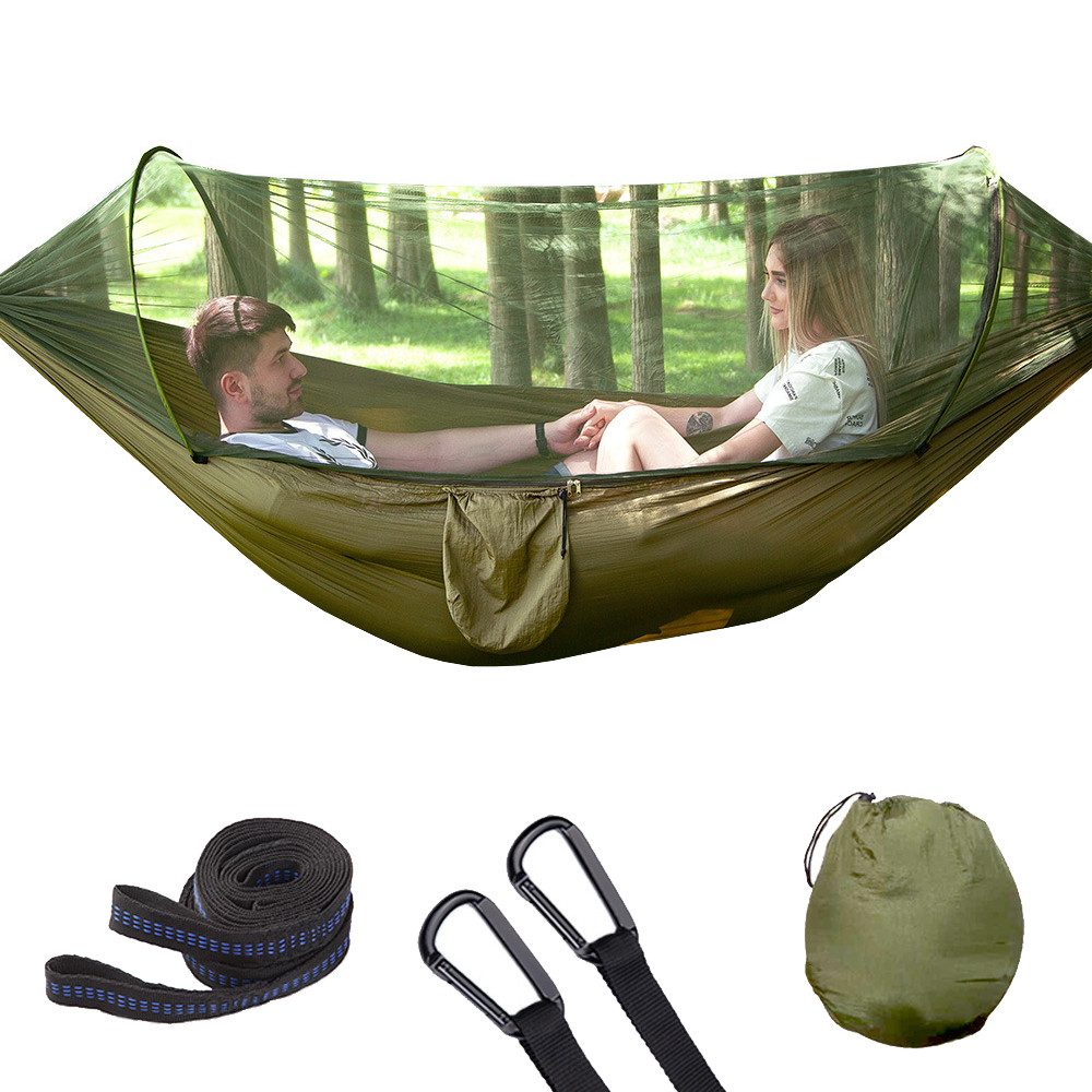 NUODWELL Hängematte Camping Hängematte, Doppel 290x140cm günstig online kaufen