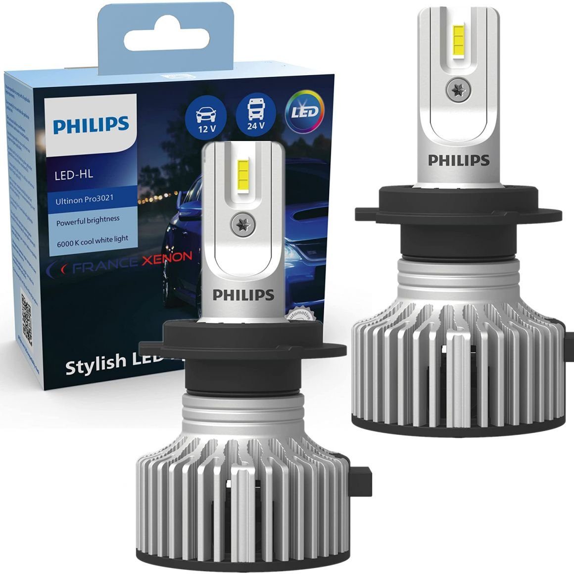 Philips Ultinon Pro6000 LED H7 12 V 20 W (1er Faltschachtel