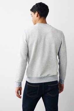 Next Sweatshirt Premium Rundhalssweatshirt mit Struktur (1-tlg)
