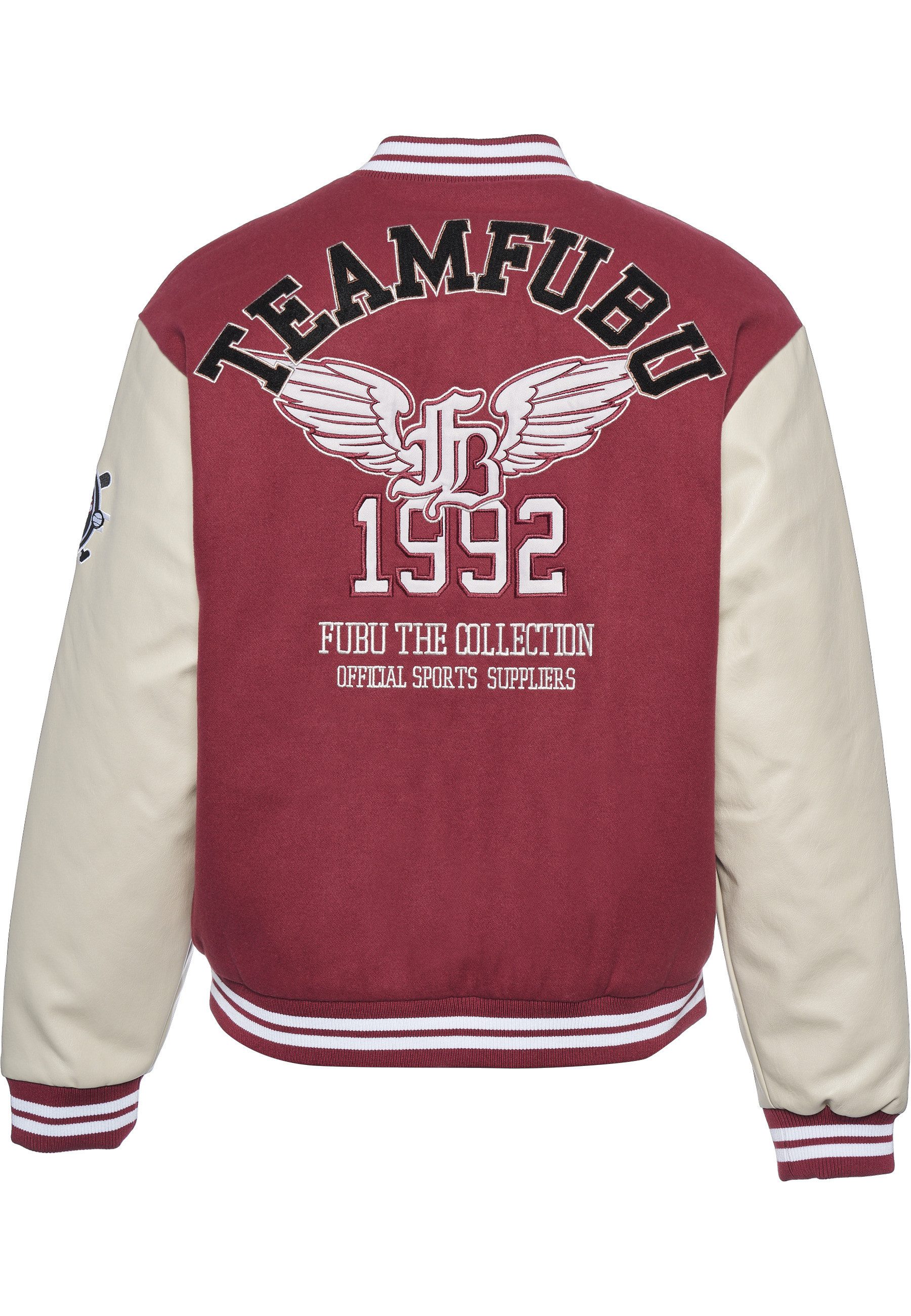 Fubu Bomberjacke Fubu Herren FM233-009-1 FUBU College Varsity Jacket (1-St)