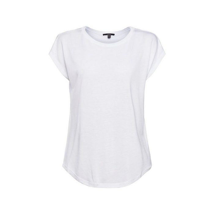 Esprit Collection T-Shirt Aus TENCEL™: T-Shirt mit gerundetem Saum (1-tlg)
