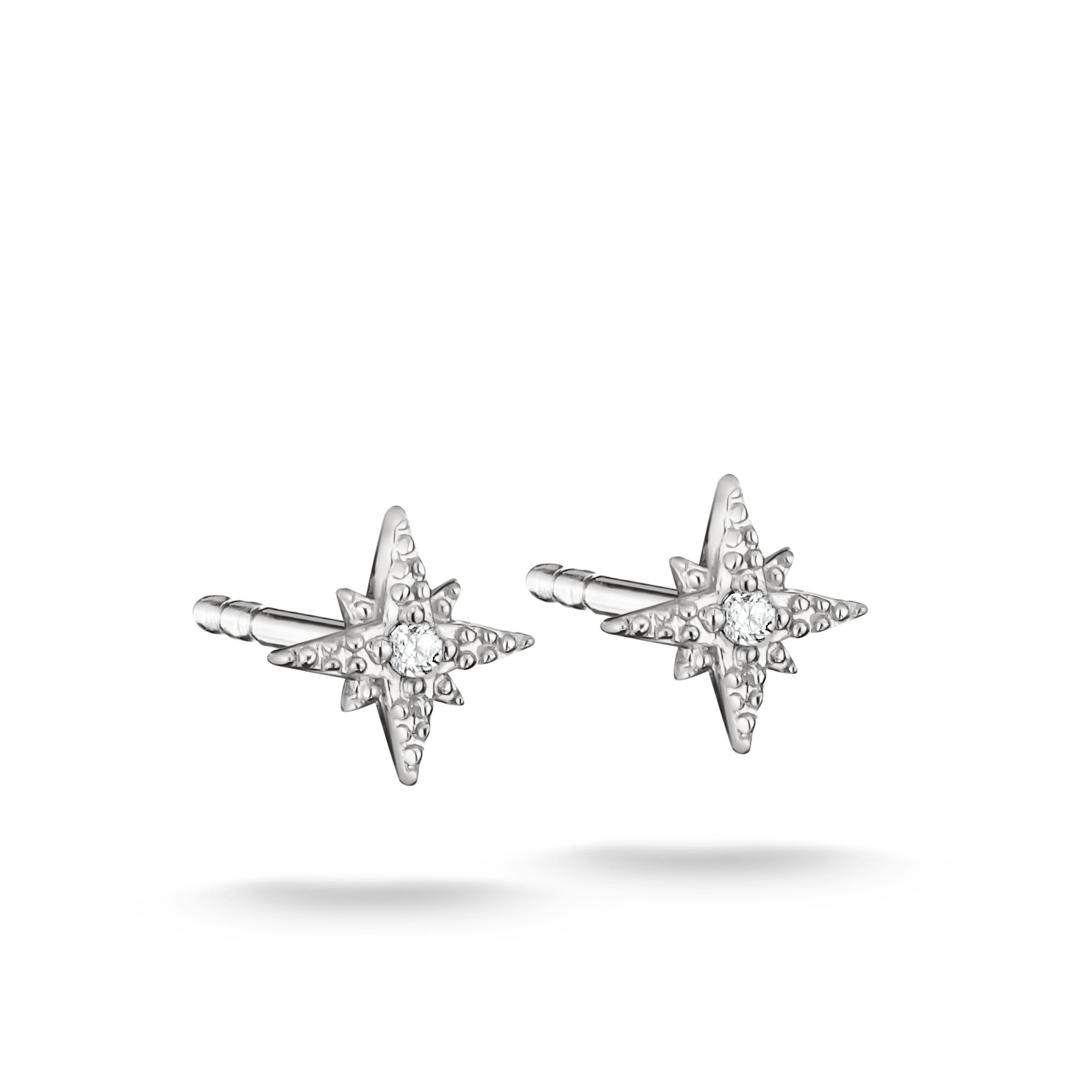THOMAS SABO Paar Ohrstecker Stern-Design Silber, mit Zirkonia (synth)