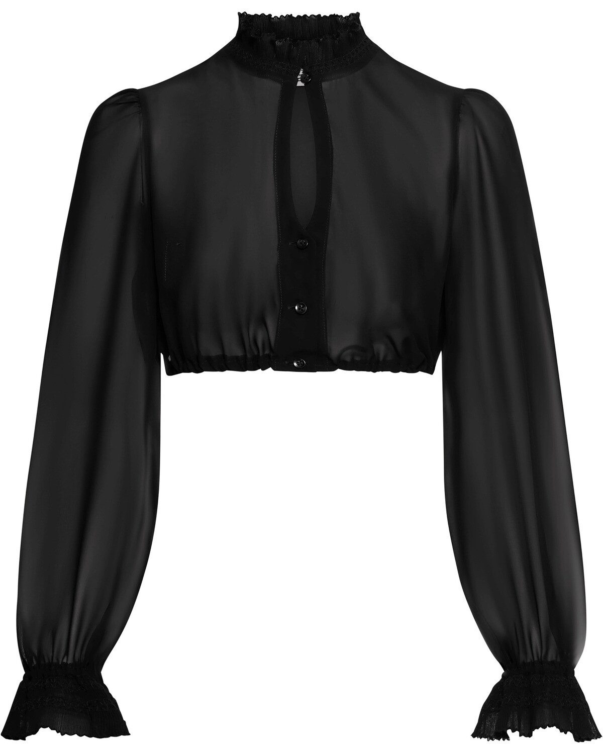 Hammerschmid Dirndlbluse Langarm-Dirndlbluse Nadja