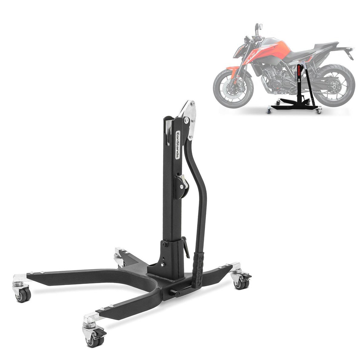 ConStands Motorradheber CS Power Classic-Zentralständer für KTM 890 / Duke R 20-23 DPLP
