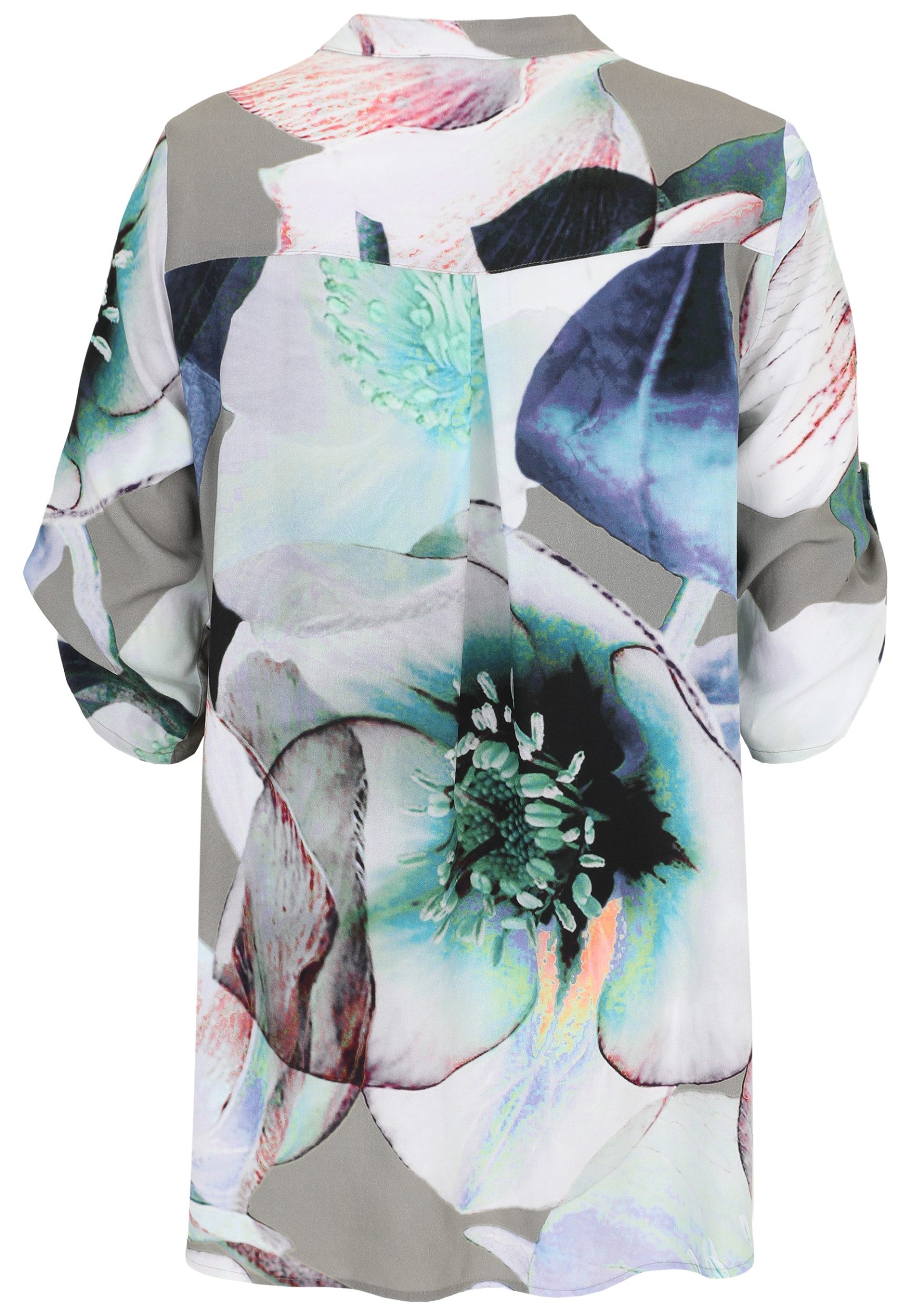 Doris Streich Schlupfbluse Bluse 1/2 Arm, Seagrass