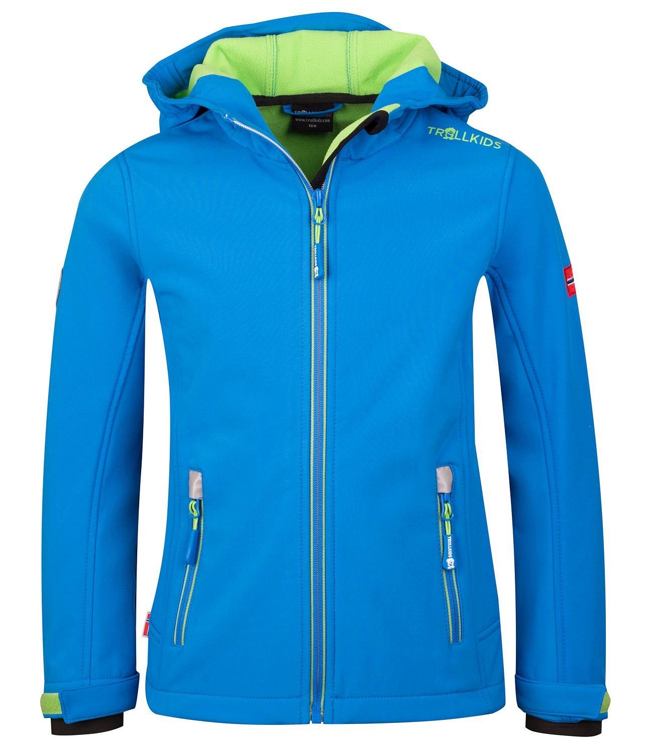 TROLLKIDS Softshelljacke Trollfjord Wasserabweisend