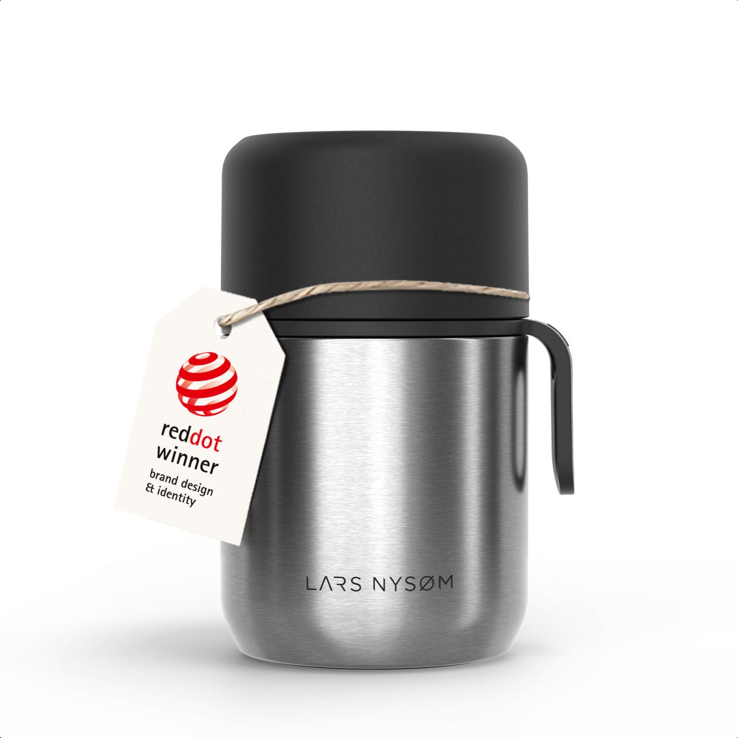 LARS NYSØM Brotkasten Næring, (1-tlg), Thermobehälter mit Trageband, hält bis zu 9h warm / 12h kühl