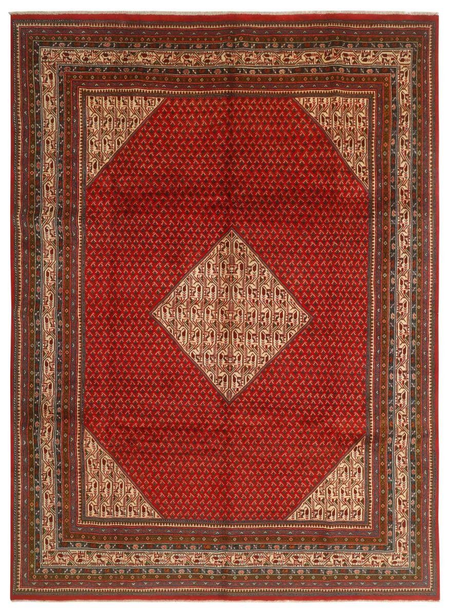 Orientteppich Sarough Mir Boteh 259x349 Handgeknüpfter Orientteppich, Nain Trading, rechteckig, Höhe: 12 mm