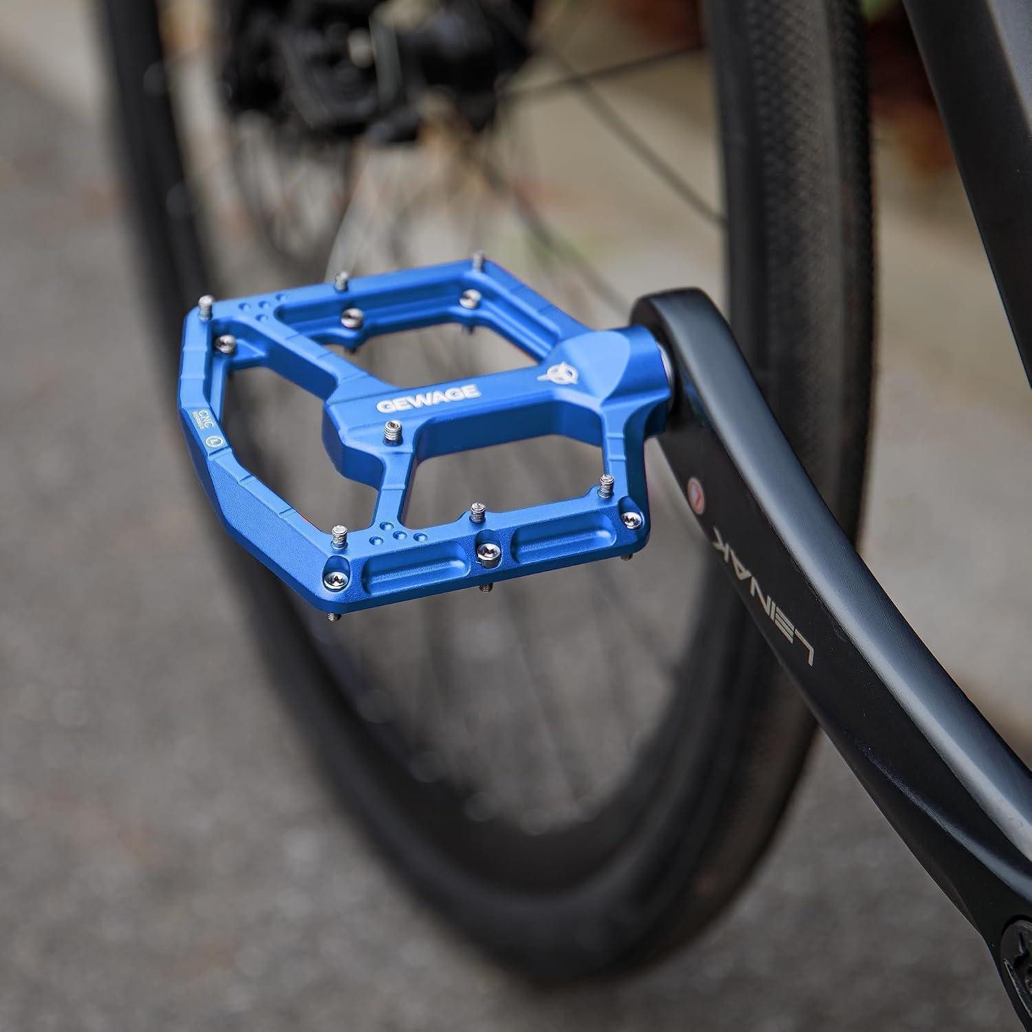 LuxusKollektion Plattformpedale MTB Pedale Profi blau