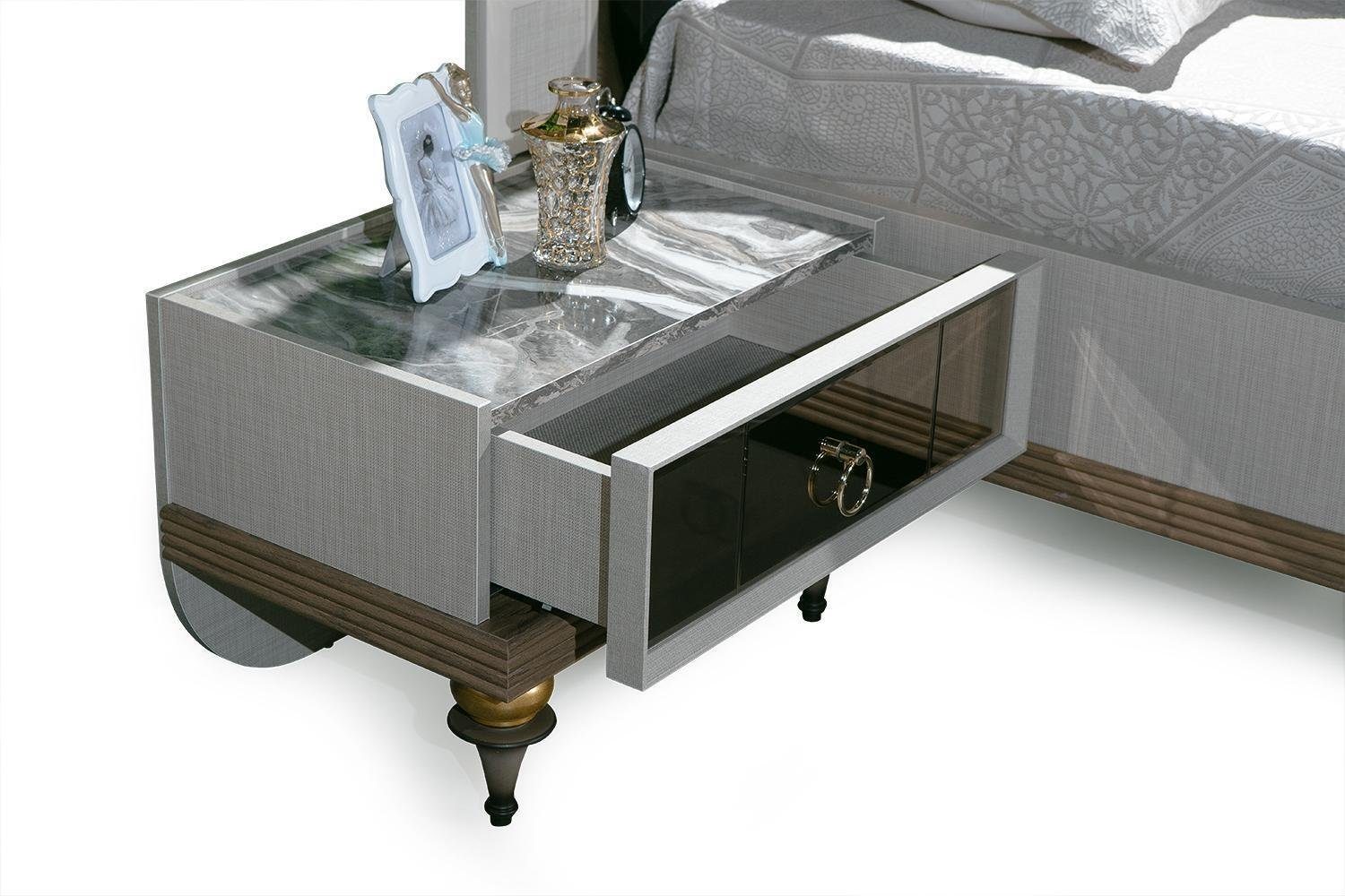 JVmoebel Nachttisch Luxus Tisch Nachttisch Design Beistelltisch Schlafzimmer