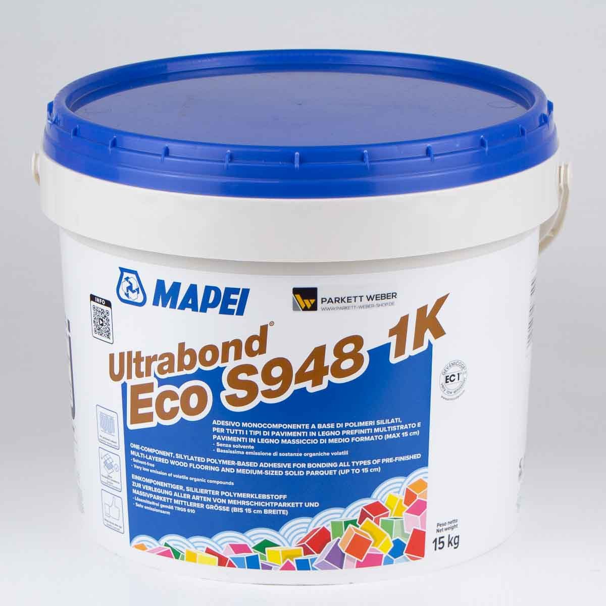 MAPEI Parkettkleber Mapei Ultrabond Eco S948 Parkettkleber elastisch 15 kg