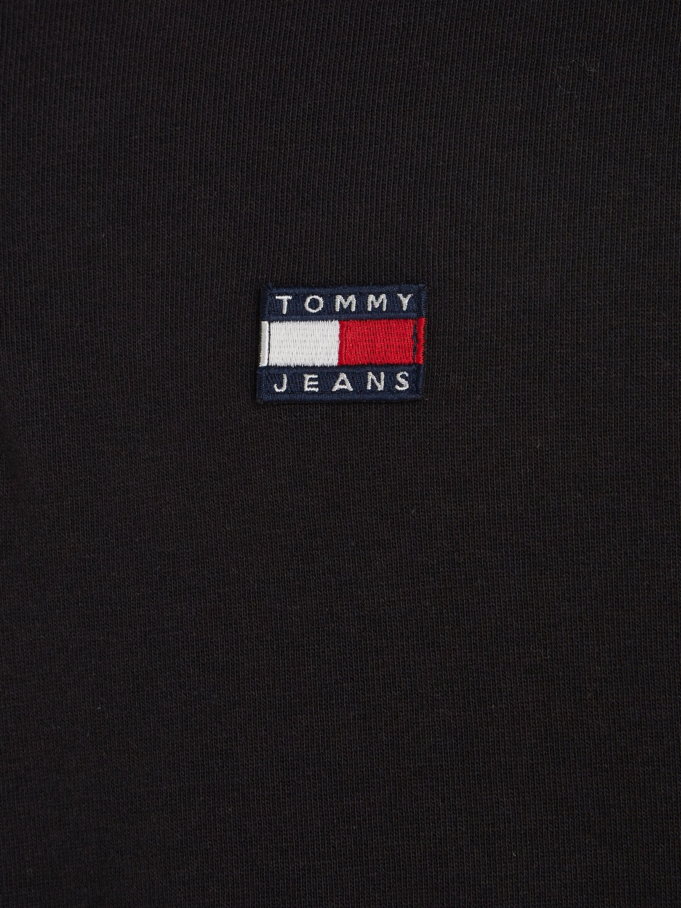 TJM RUGBY Langarm-Poloshirt BADGE Black Jeans Tommy