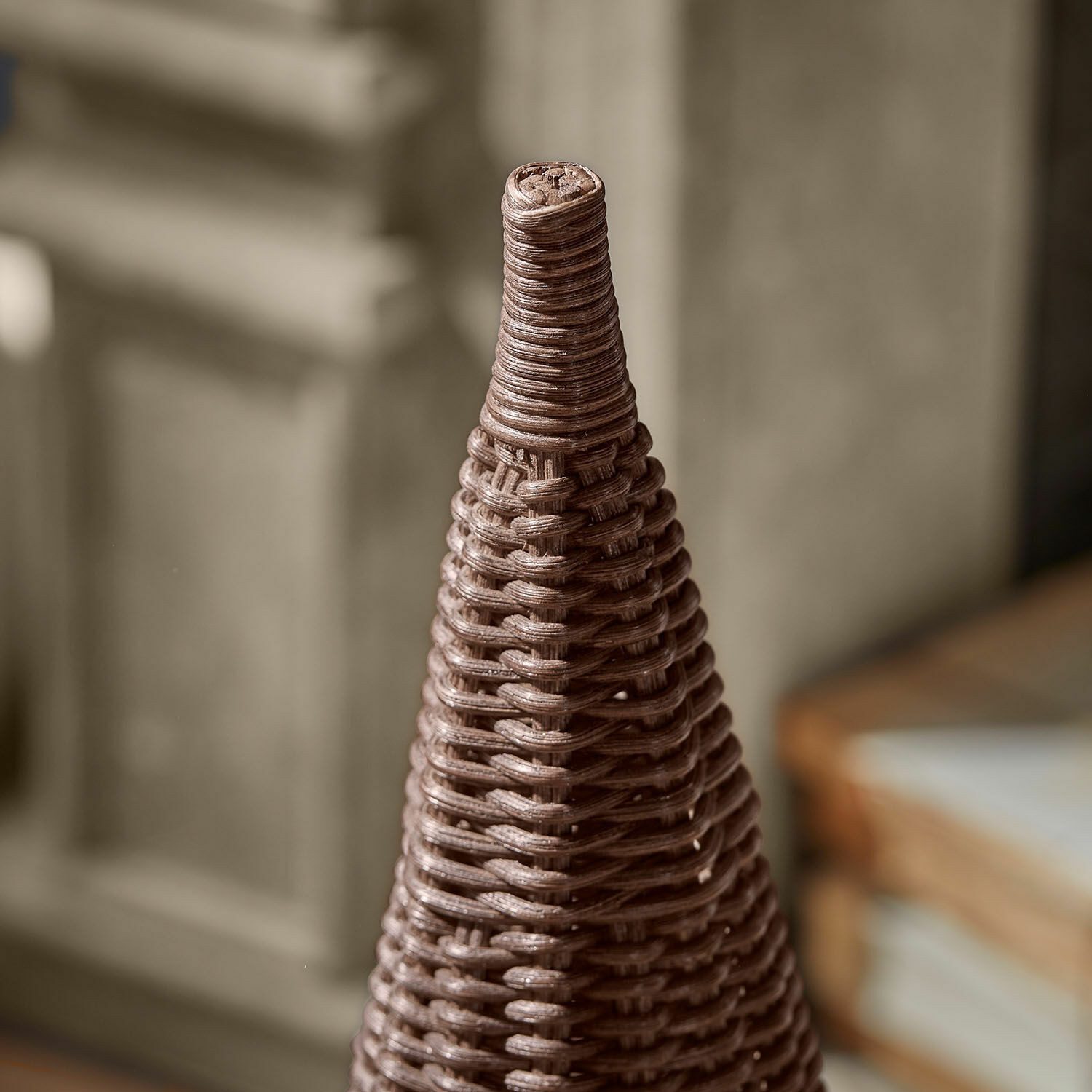 Mirabeau Dekoobjekt Deko-Hut Halimad braun, none – Bild 4 von 4