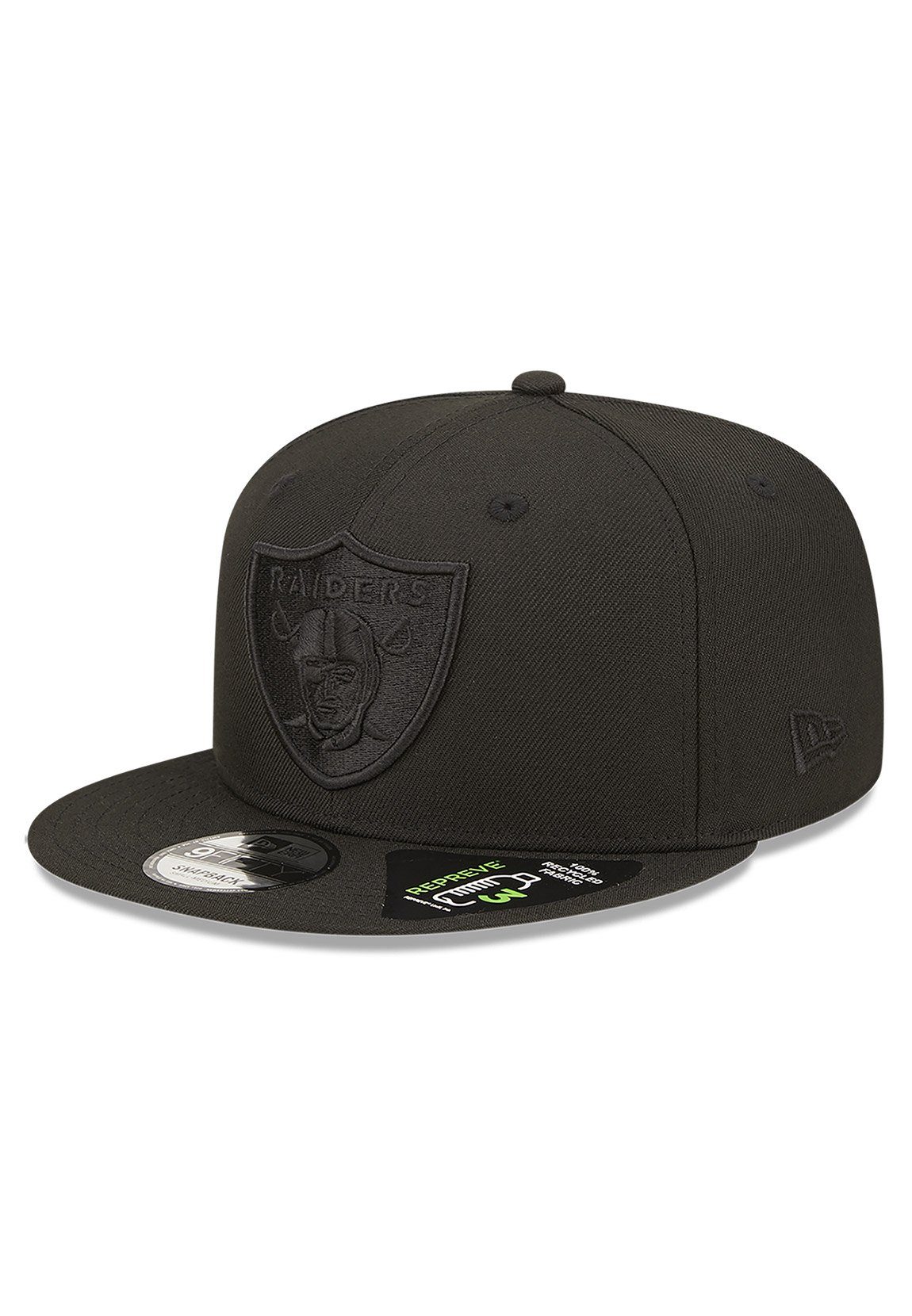 New Era Snapback Cap New Era Repreve 9Fifty Snapback Cap LAS VEGAS RAIDERS Schwarz