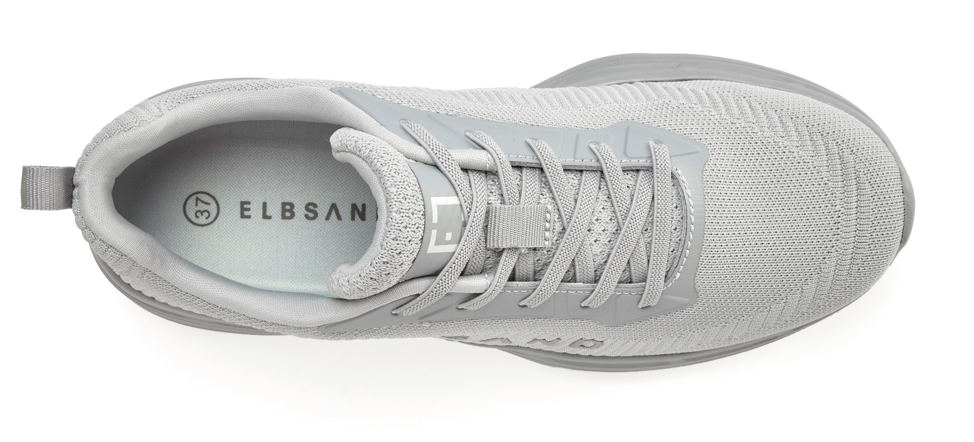 Elbsand Freizeitschuh, Halbschuh, Turnschuh Sneaker mit elastischen Bändern für schnelles Reinschlüpfen, Unisex VEGAN