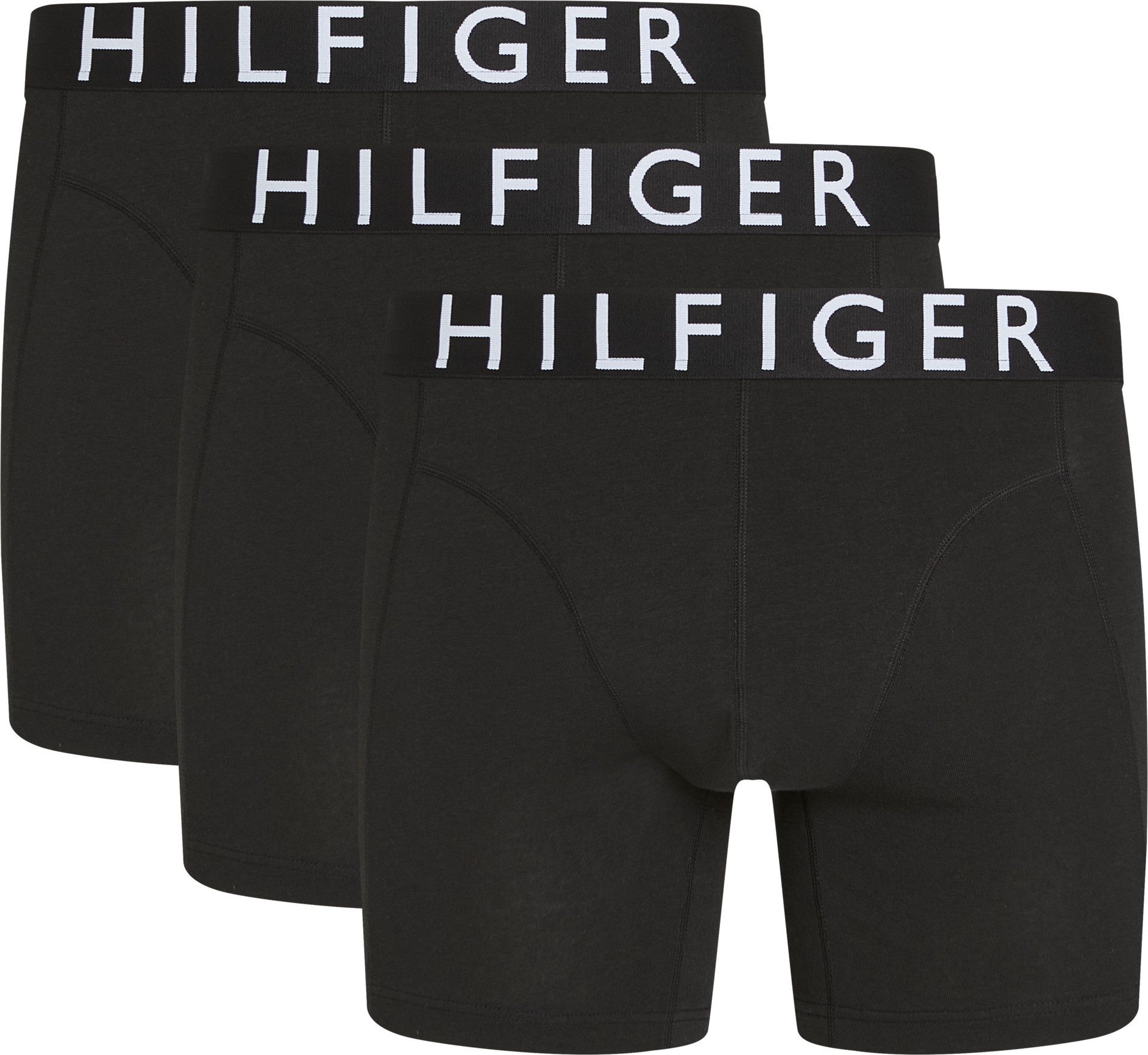 Tommy Hilfiger Underwear Trunk (3-St) etwas längere Form, elastischer Bund