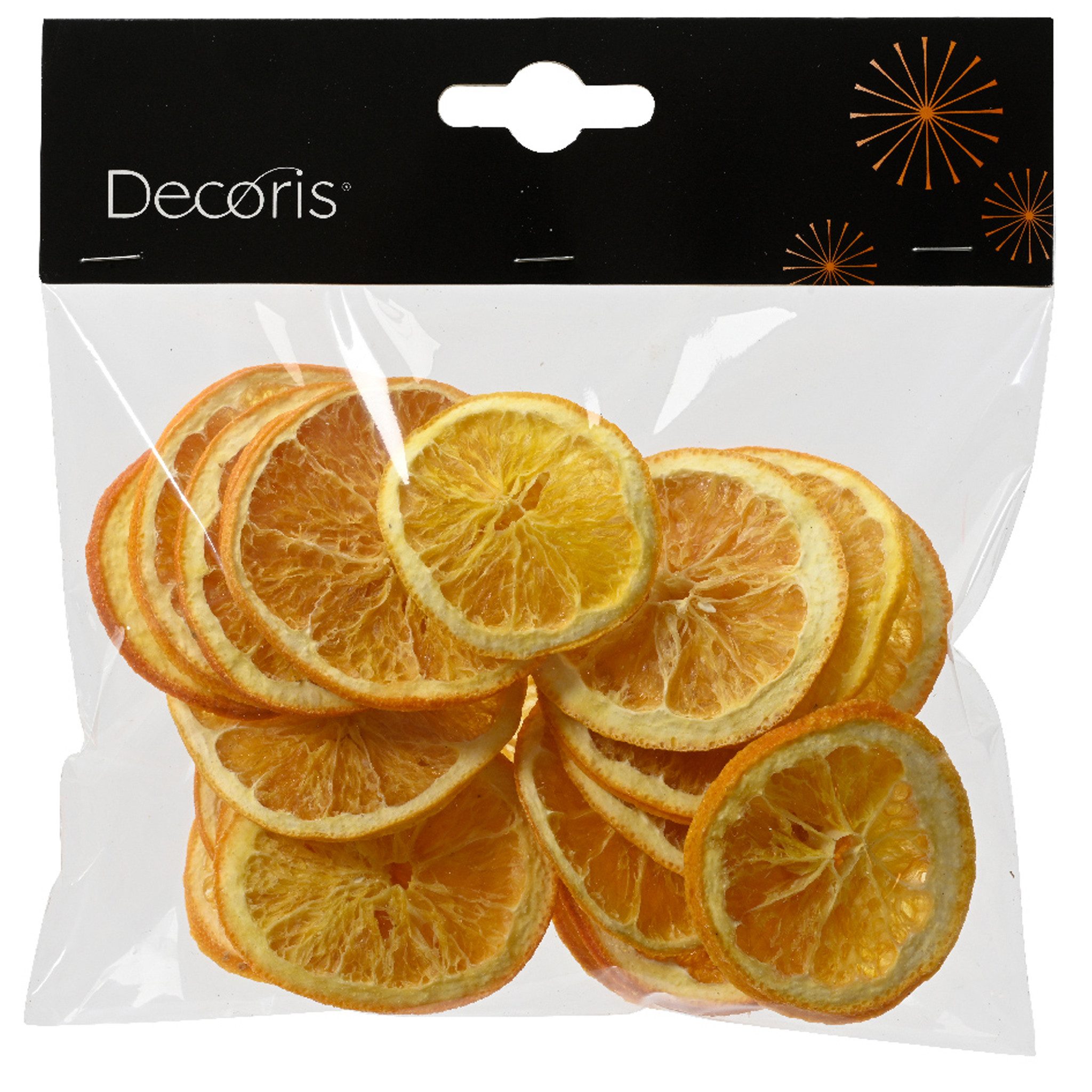 Kaemingk Bastelnaturmaterial, Orangenscheiben getrocknet orange