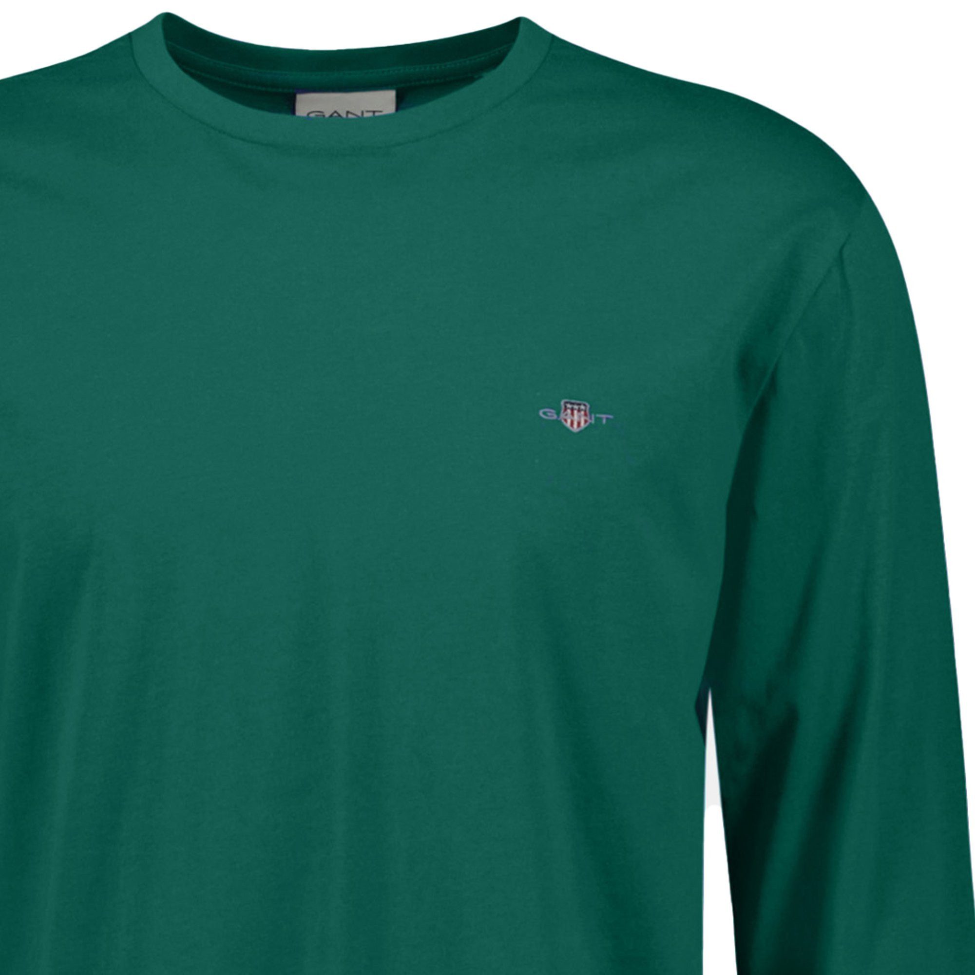 Gant T-Shirt Herren Longsleeve 1er Pack Baumwolle (Packung, 1er Pack) günstig online kaufen