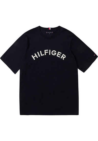 Tommy Hilfiger Big & Tall T-Shirt (1-tlg) mit Tommy Hilfiger Flag linke Seitennaht