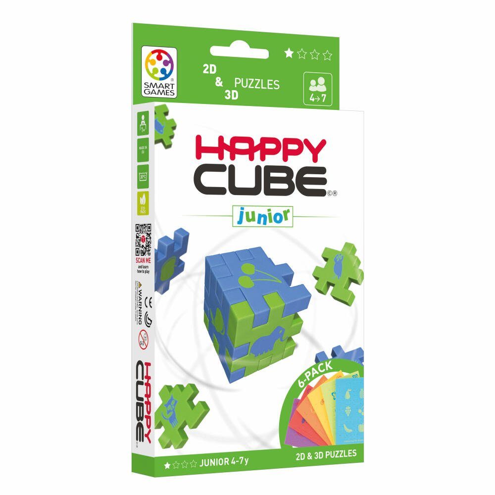 Smart Games Cube Junior Happy Spiel