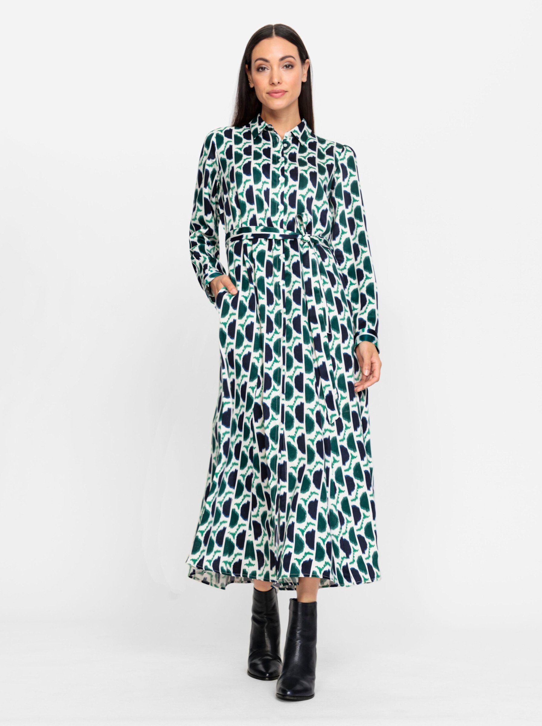 heine Etuikleid Druck-Kleid