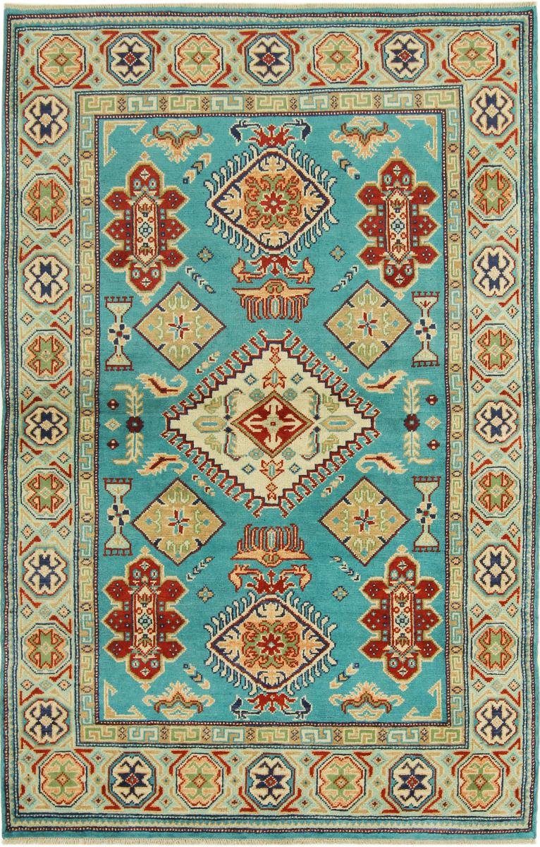 Orientteppich Kazak 119x189 Handgeknüpfter Orientteppich, Nain Trading, rechteckig, Höhe: 5 mm
